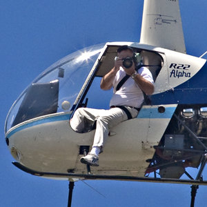 Aerial Photographer Peter M Budraitis Photographing the annual Around Long Island